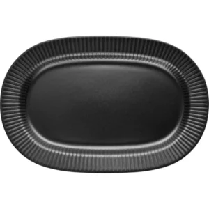 Eva Solo Serveringsfat LEGIO NOVA 37 x 25 cm, svart, stengods