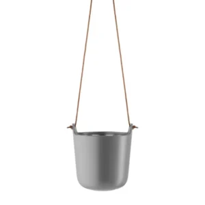 Eva Solo Självvattnande blomkruka 15 cm, hängande, stålgrå