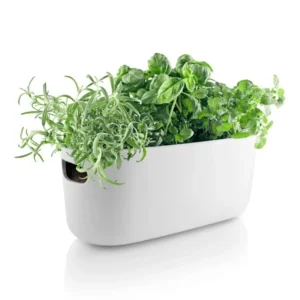 Eva Solo Självvattnande blomkruka 31 cm, vit, keramik