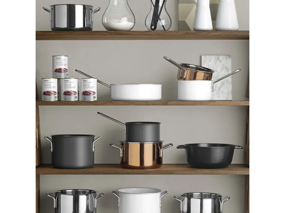 Eva Solo Stekpanna WHITE LINE 24 cm, non-stick, vit