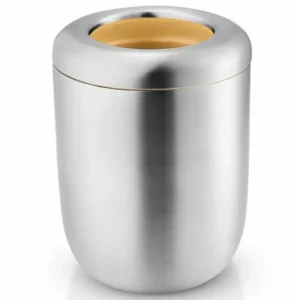 Eva Solo Termosburk TO GO 640 ml, silver/gul, rostfritt stål