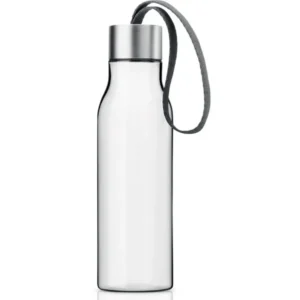 Eva Solo Vattenflaska 500 ml, med grå rem, plast