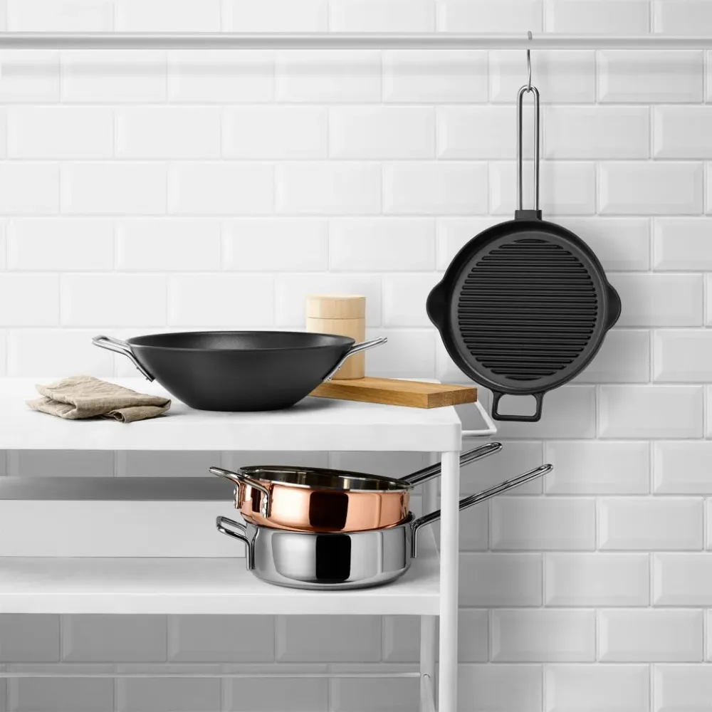 Eva trio Traktörpanna 24 cm, rostfritt stål