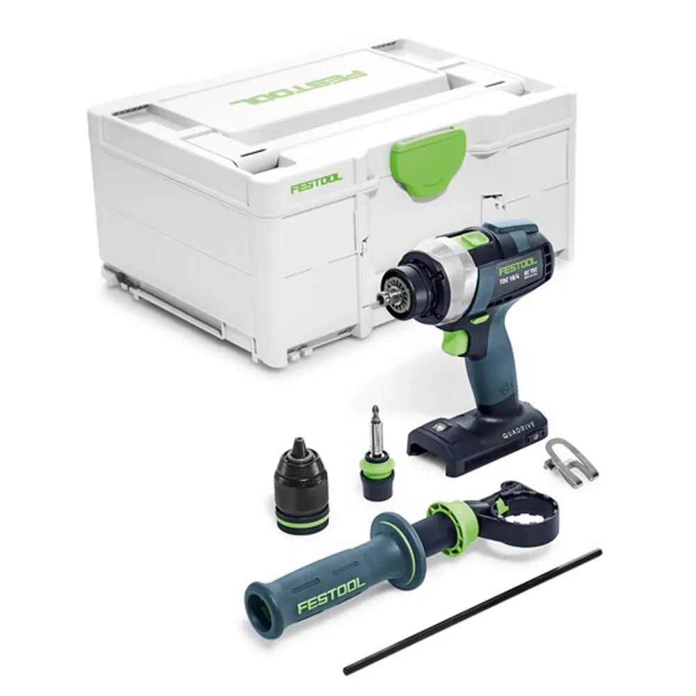Festool TDC 18/4 I-Basic Batteridriven borrskruvdragare