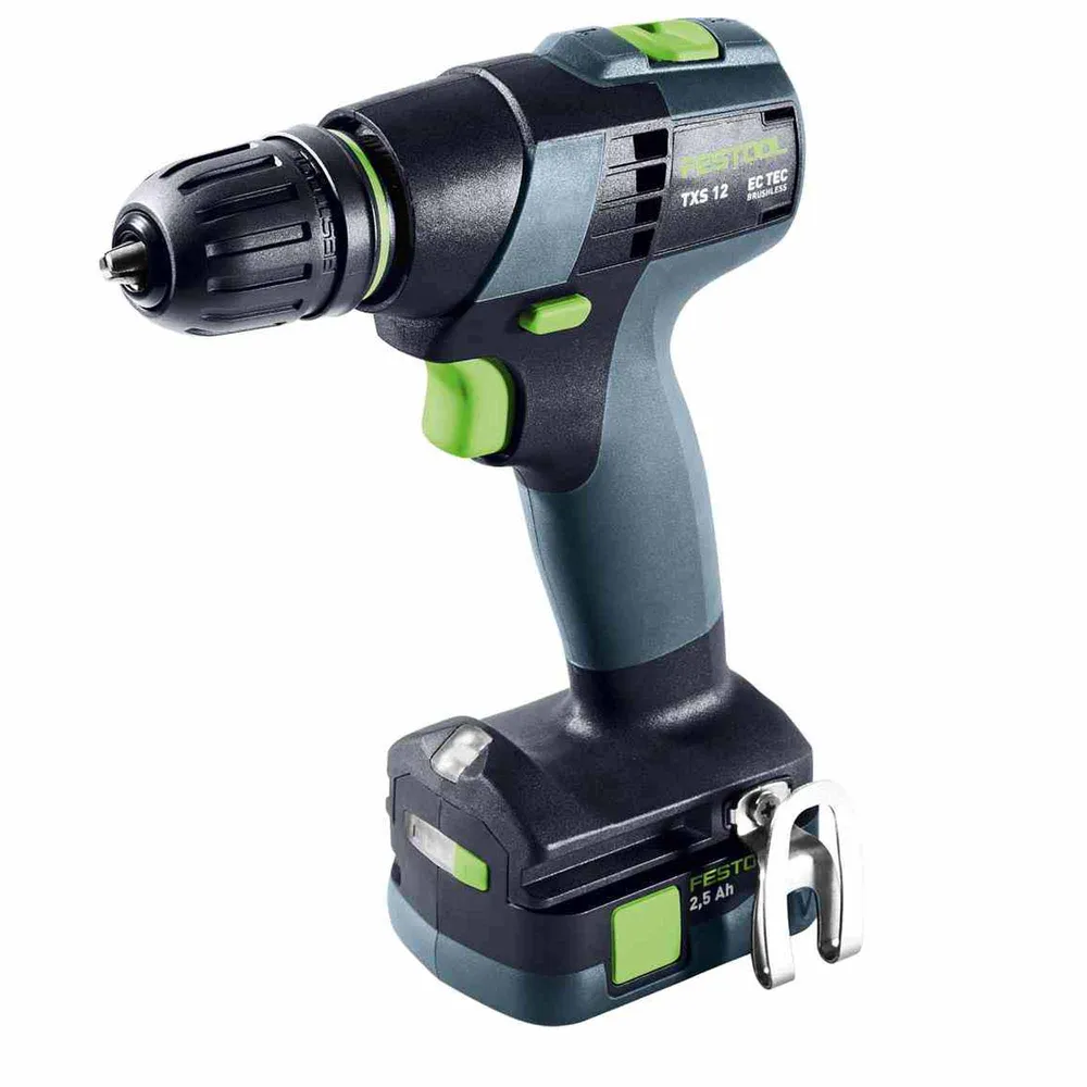 Festool TXS 12 2.5-Plus Batteridriven borrskruvdragare