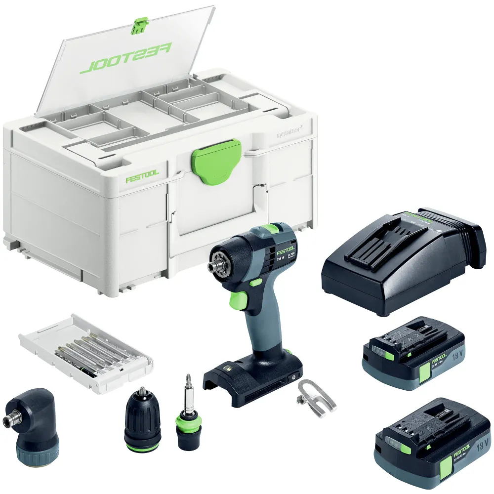 Festool TXS C Set 18V 3Ah Borrskruvdragare