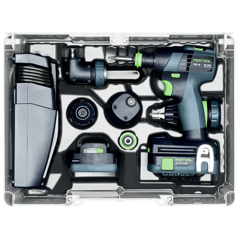 Festool TXS C Set 18V 3Ah Borrskruvdragare