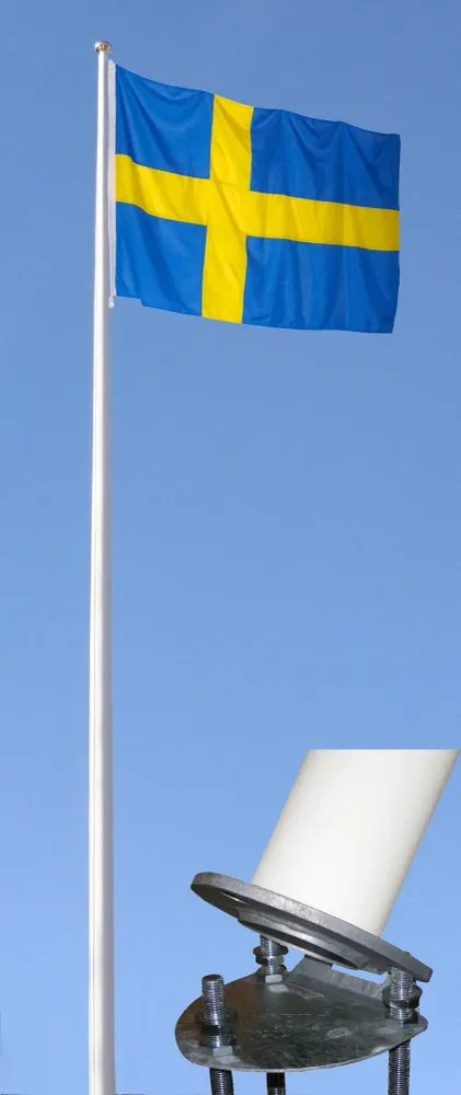 FLAGGSTÅNG NORDIC KOMPLETT 8M