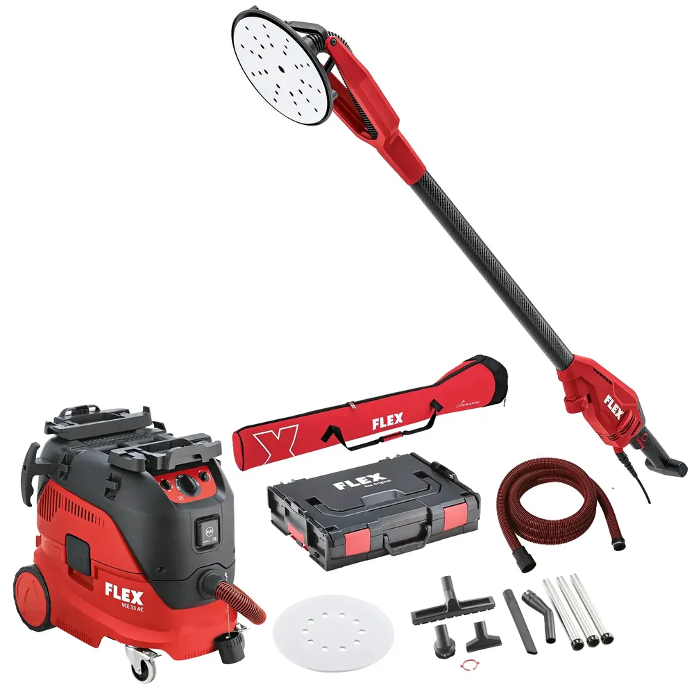 Flex GE 6 X-EC Dammslip + VCE 33 M AC Set + Slippapper