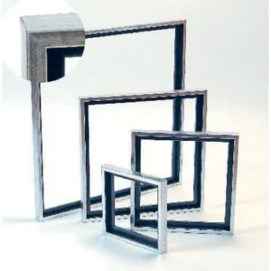 Flytande Ram Trä Antik Silverlook 14X18