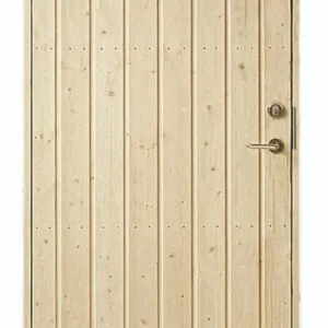 FÖRRÅDSDÖRR RAK 10° 08X19 VÄNSTER OBEHANDLAD