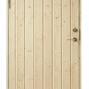FÖRRÅDSDÖRR RAK 18° 09X19 VÄNSTER OBEHANDLAD