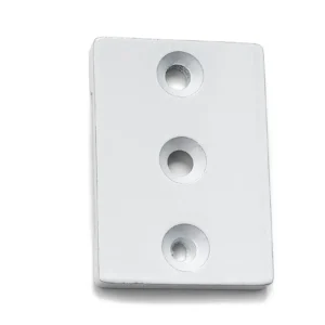 FÄSTBRICKA 1104 VIT 2ST
