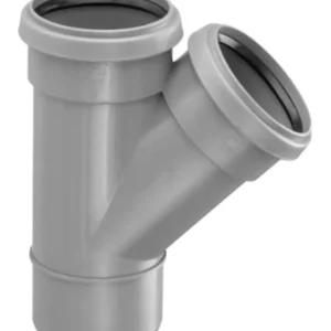 GRENRÖR INOWA 110/110MM 45 GRADER 2 MUFFAR AVLOPP INOMHUS