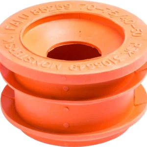 GUMMINIPPEL ORANGE 70-75/40-50MM FALUPLAST