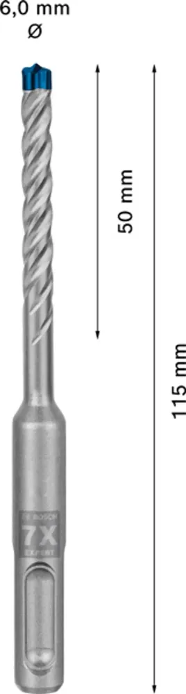 HAMMARBORR PLUS-7X 6X115MM