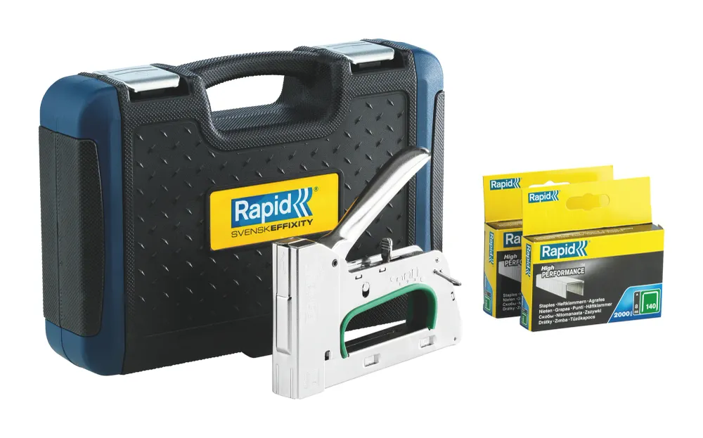 HÄFTPISTOL RAPID R34E VÄSKA