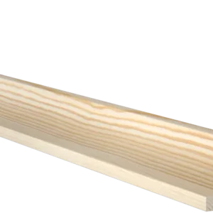 HÅLKÄLSLIST FURU OBEHANDLAD 15X43MM
