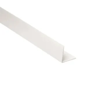 HÖRNLIST 20X20 MM 2500MM VIT PLAST