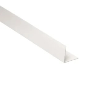 HÖRNLIST 30X30 MM 2700MM VIT PLAST
