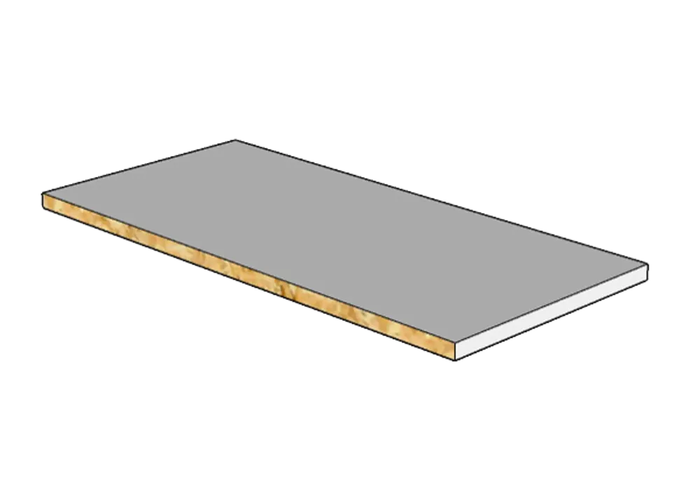 HYLLPLAN VIT BÄNK/HÖ GSKÅP 30CM 560X266MM