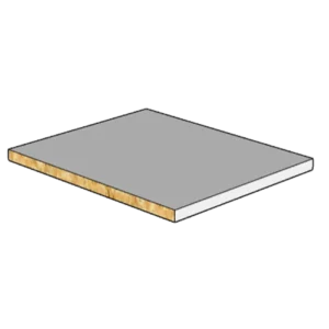 HYLLPLAN VIT VÄGGSKÅ P 30CM 320X266MM