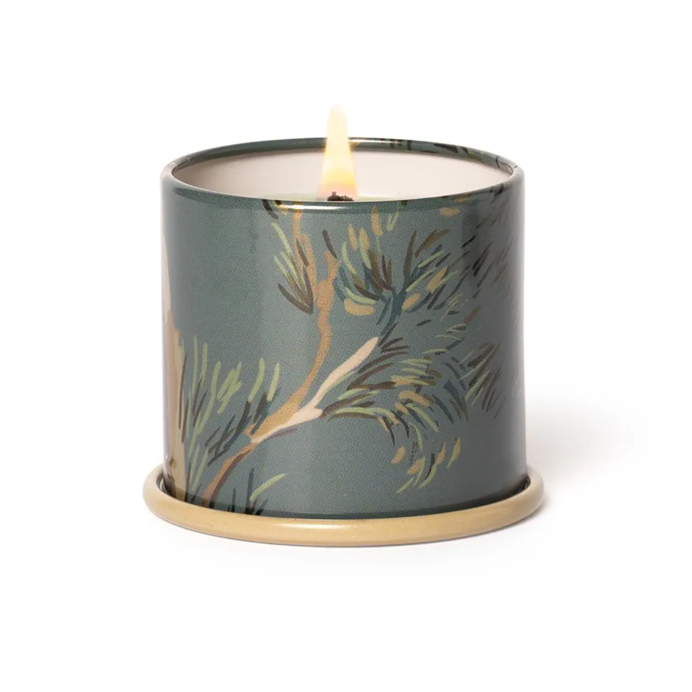 Illume Hinoki Sage Demi Vanity Plåtburksljus, Grön,