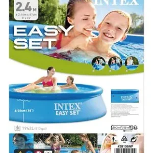 INTEX - Easy Set Pool 244 cm x 61 cm (1.942 L)