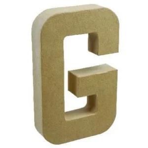 Kartongbokstav G H20Cm B11,5Cm
