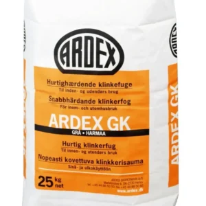 KLINKERFOG GK ARDEX GRÅ 25KG
