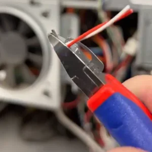 Knipex Elektroniksidavbitare 115mm med trådklämma
