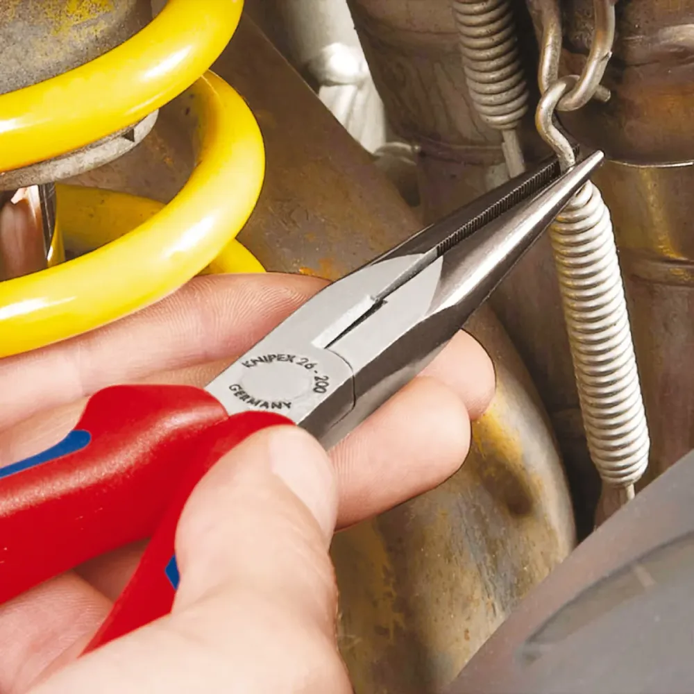 Knipex Flacktång böjd 200 mm - 26 21 200