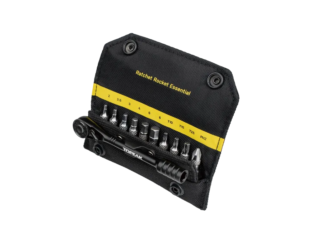 Kompakt spärrnyckel TOPEAK RATCHET ROCKET ESSENTIAL Svart