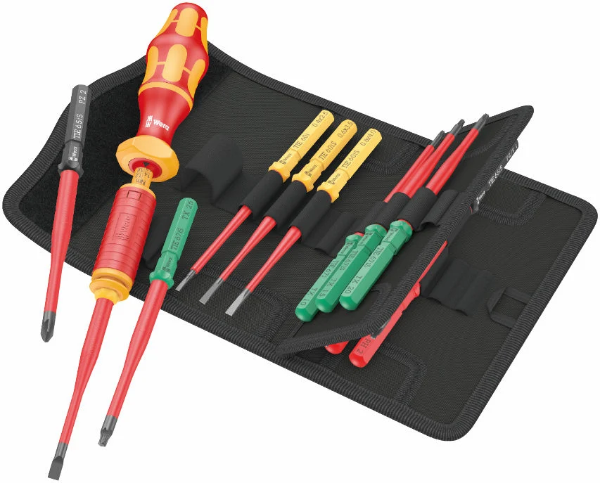 Kraftform Kompakt VDE 15 Torque 1,2-3,0 Nm extra smal 1 Tool Finder, 15 delar
