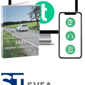 Körkortsboken på engelska 2020 / Driving licence book (book + theory pack online exercises, theory questions, audiobook &...