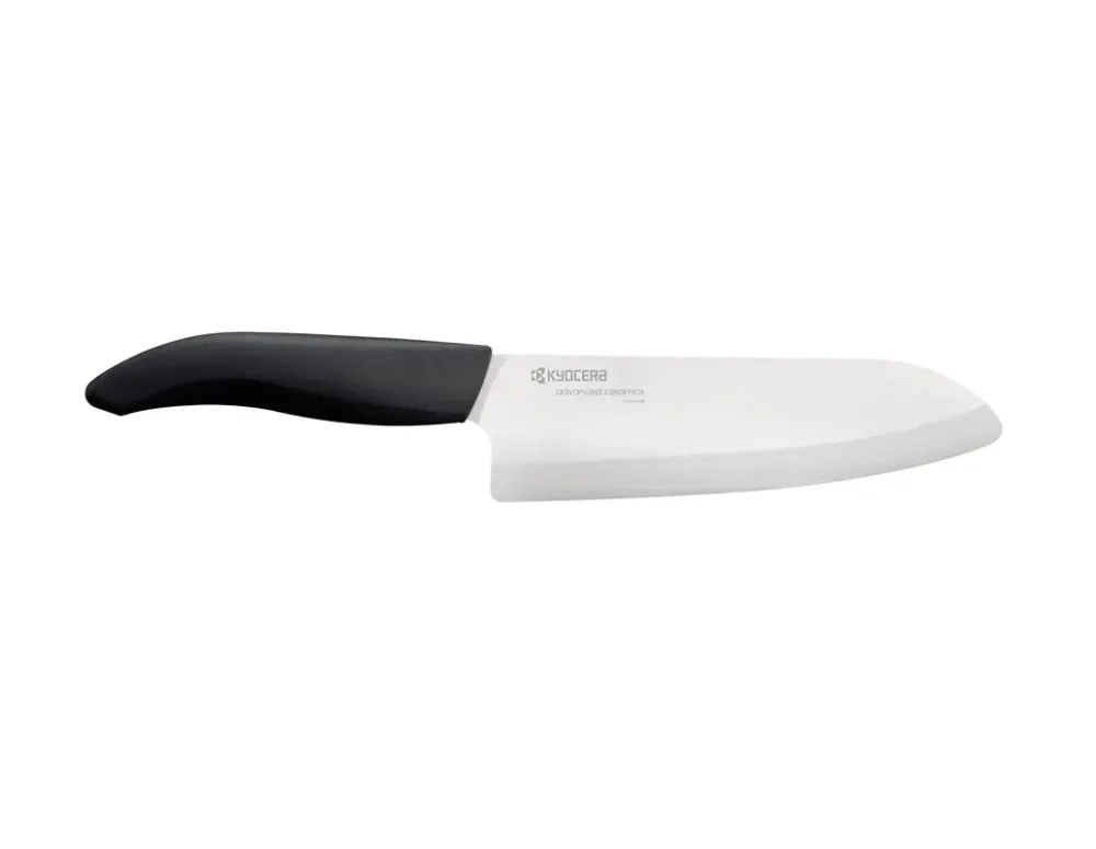 Kyocera Keramisk Santoku/Kockkniv 16 cm, vit
