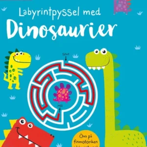 Labyrintpyssel med dinosaurier