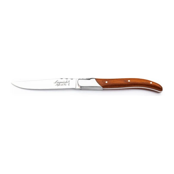 Laguiole Grillknivar Pakka Rose 6-pack