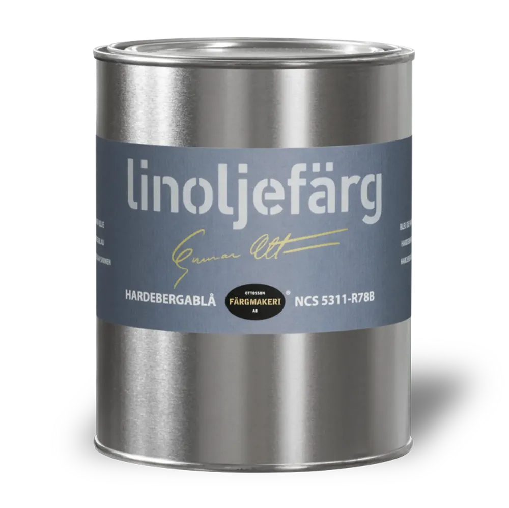 LINOLJEFÄRG HARDEBERGABLÅ 1,0L OTTOSSON