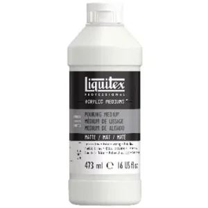 Liquitex Acrylic Mediums 473ml Matte Pouring Medium