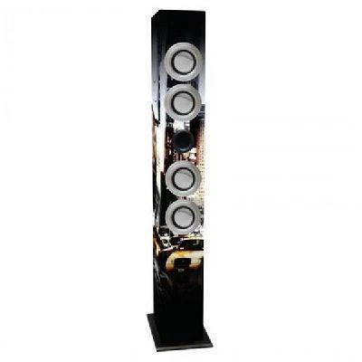 Ljudtorn Med Karaokemikrofon Iwown 4 X 3W Usb/Sd/Mmc