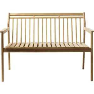 M12 Sammen Garden Bench 2 Seater w/Backrest