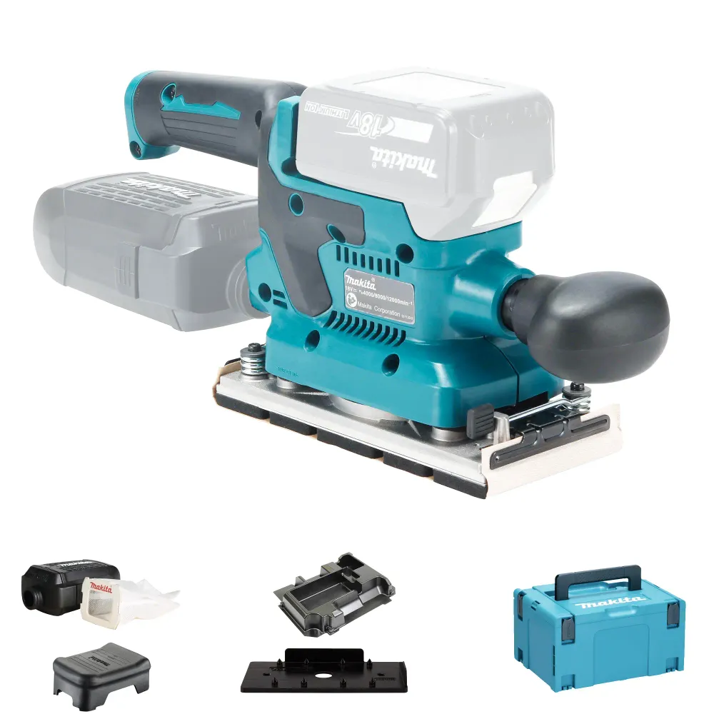 Makita DBO382ZJ 18V Orbital Sander