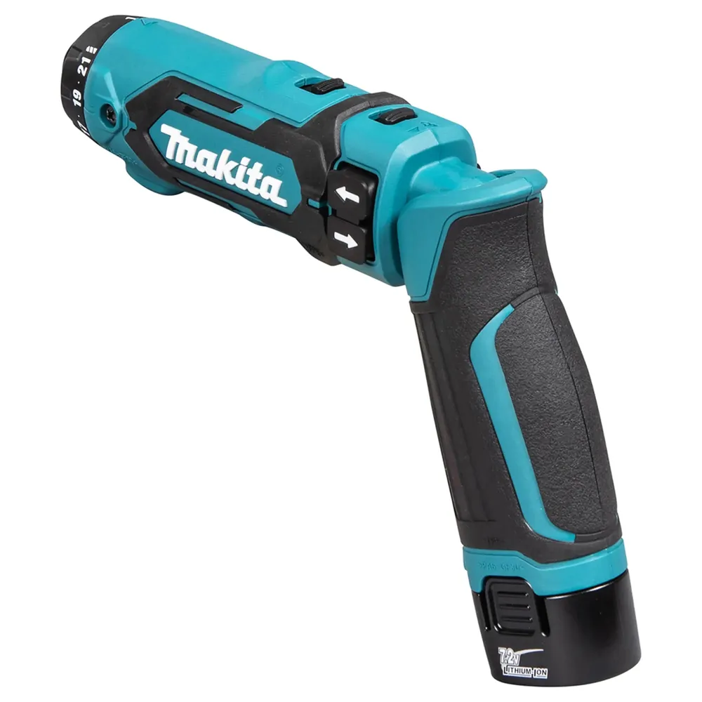 Makita DF012DSJ 7,2V 1,5Ah sladdlös skruvmejsel