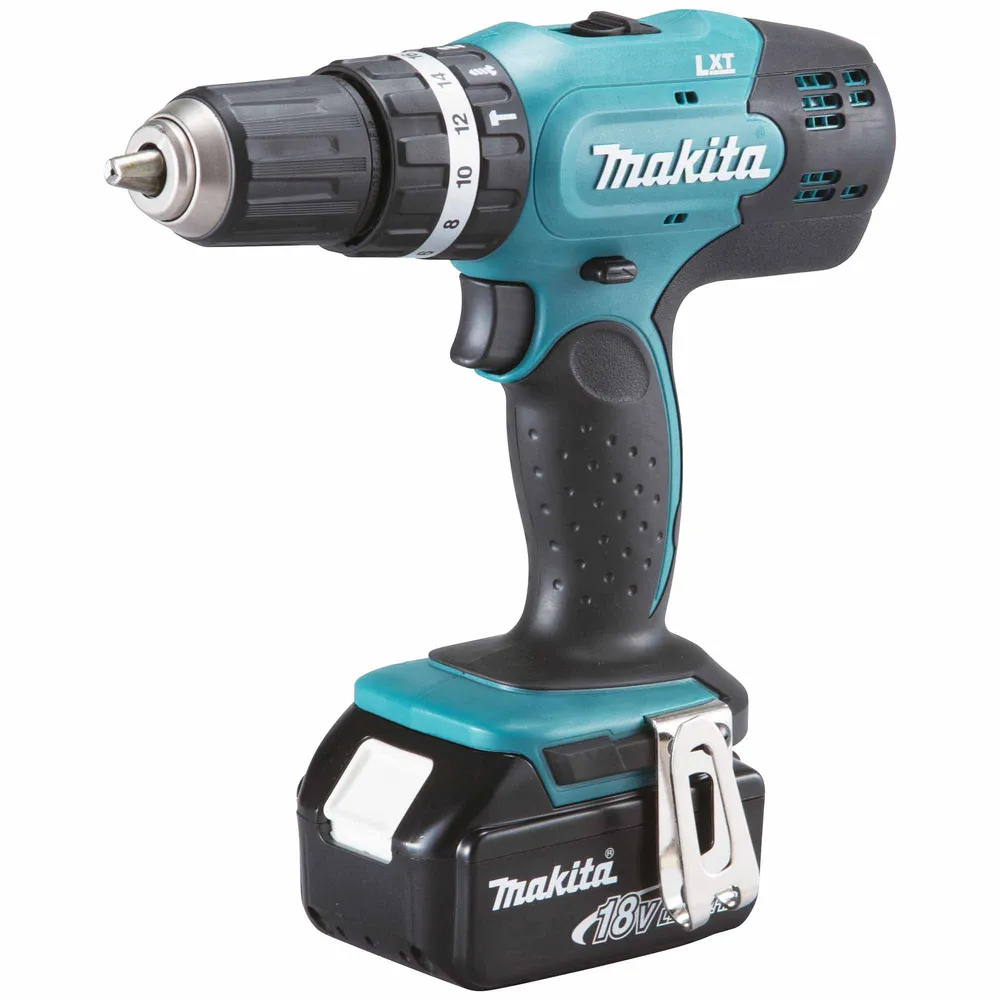 Makita DHP453RFX2 18V 3Ah Sladdlös Borrskruvdragare