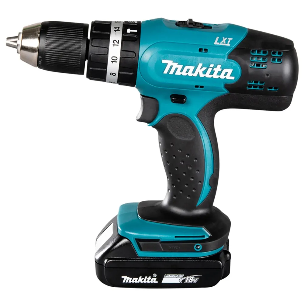 Makita DHP453RFX2 18V 3Ah Sladdlös Borrskruvdragare