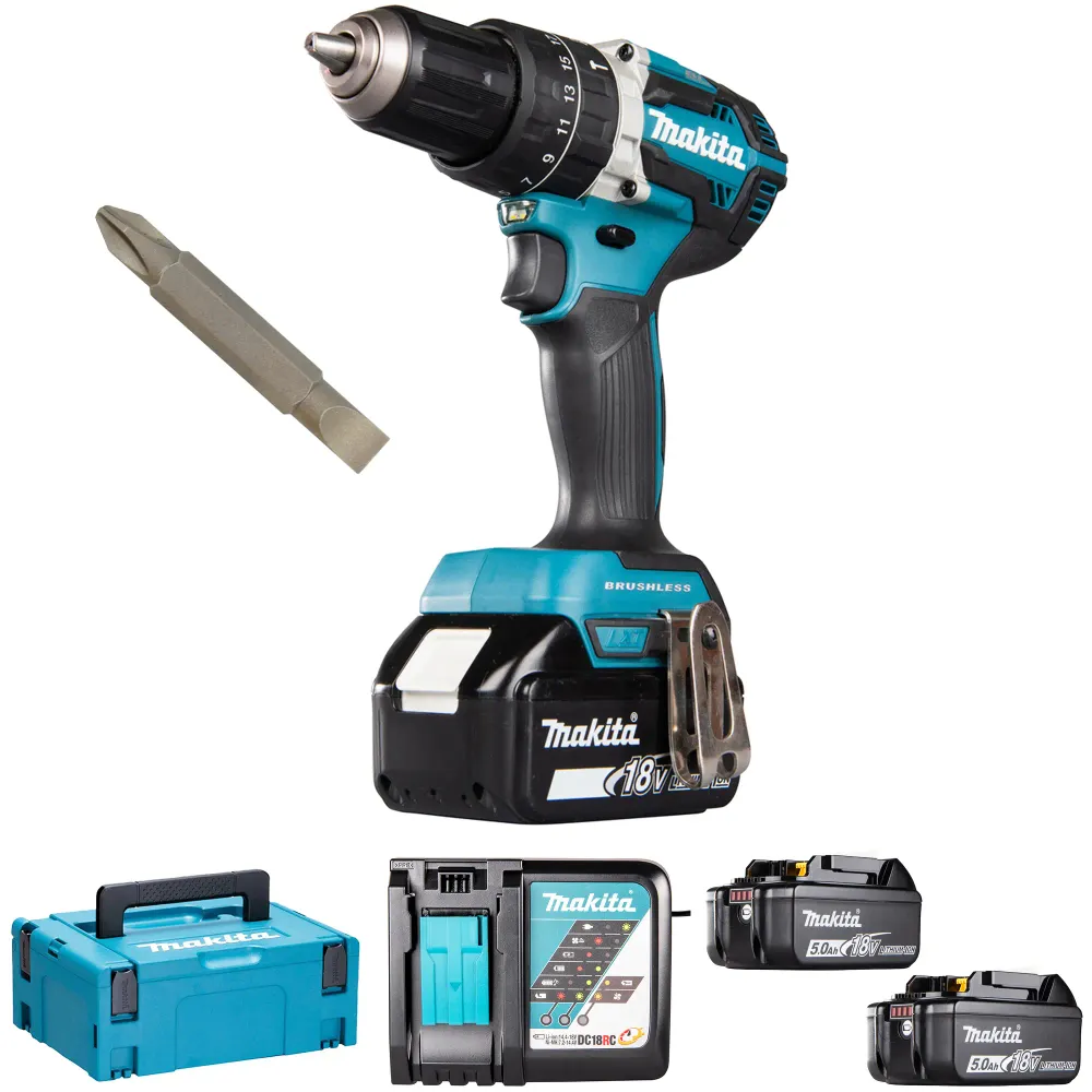 Makita DHP484RT3J 18V 5Ah borr