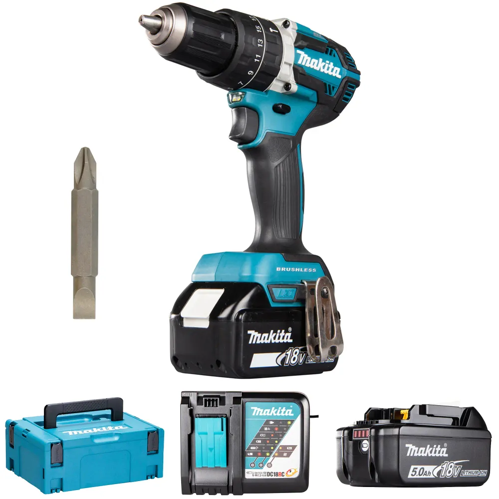 Makita DHP484RTJ 18V 5Ah borr
