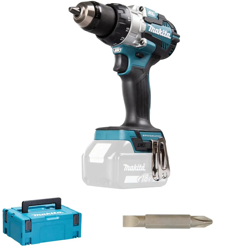 Makita DHP489ZJ 18V sladdlös borrskruvdragare