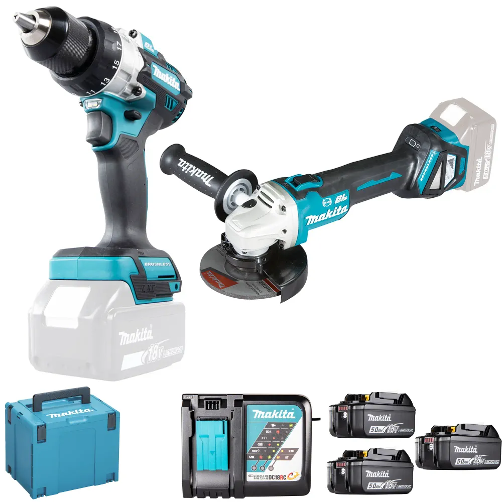 Makita DLX2435TJ 18V 5Ah Elverktygssats
